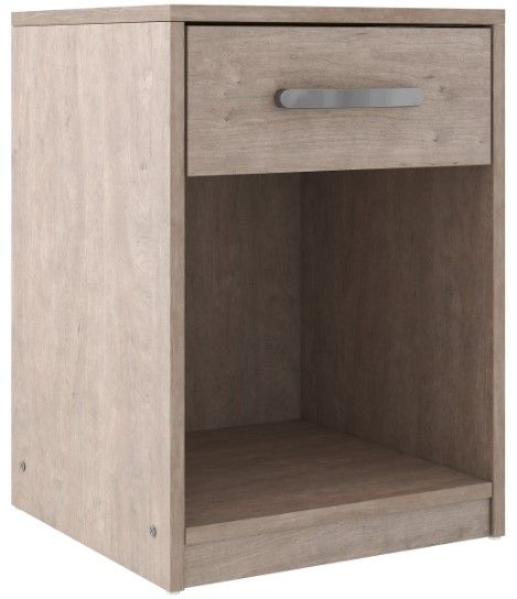 Signature Design by Ashley® Flannia 4-Piece Gray Queen Bedroom Set-4
