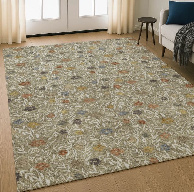 Dalyn™ Rug Company Soft Essentials SE4 Coffee 5'x8' Area Rug-1