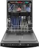 GE® 24" Black Built-In Dishwasher with Sanitize Cycle and Dry Boost-2