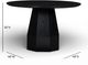 TOV Furniture Brocha Black Round Dining Table-3
