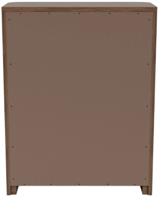 Riverside Furniture Delia Walnut 5-Drawer Chest-4