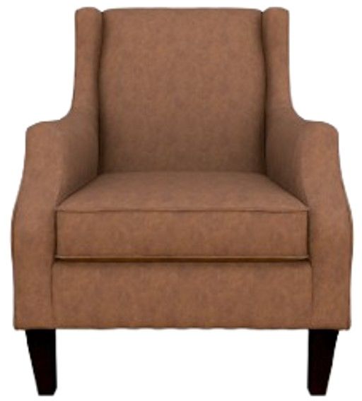 Best® Home Furnishings Customizable Keatling Leather Accent Chair with Espresso Legs-1