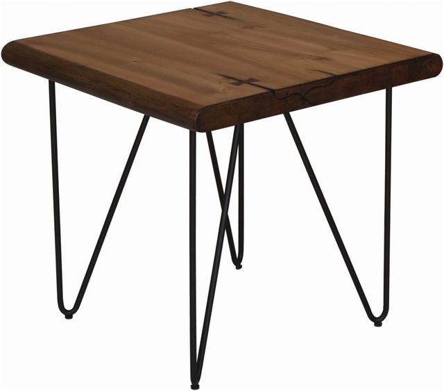 Coaster® Natural Honey End Table-0