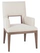 Century® Casa Bella Beige/Timber Gray Dining Arm Chair-0