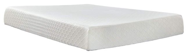 Sierra Sleep® by Ashley® Chime 2-Piece 10" Memory Foam and Better than a Boxspring Foundation Twin Mattress Set-1