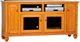 American Heartland Manufacturing Oak 68" Deluxe TV Stand-0