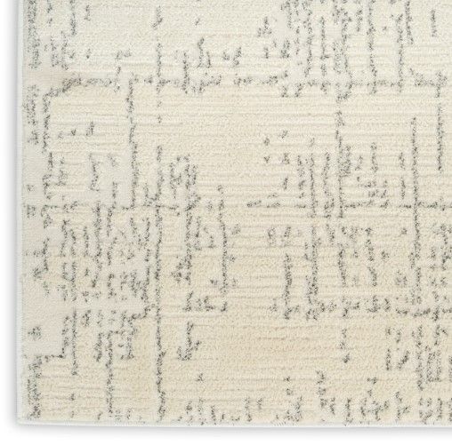Nourison Home™ Ivory Hues Ivory Gray 5'x7' Style 1 Area Rug-3