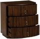Powell® Ciarra Walnut 3-Drawer Nightstand-4