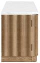 Signature Design by Ashley® Camdill Light Brown TV Stand with Electric Fireplace-2