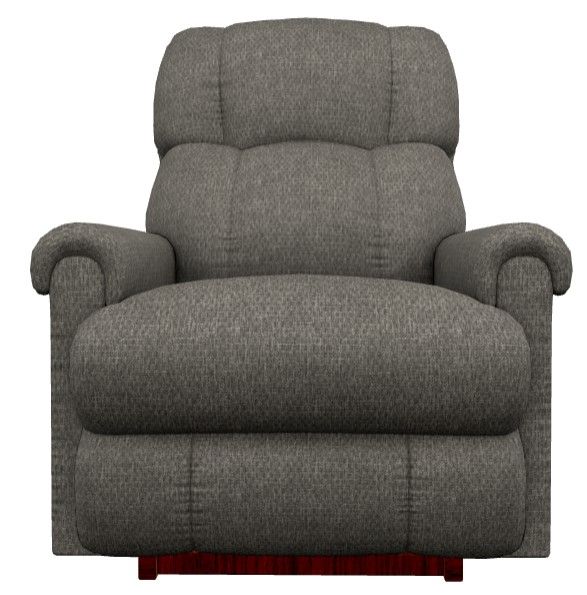 La-Z-Boy® Pinnacle Graphite Power Rocking Recliner with Headrest and Lumbar-1
