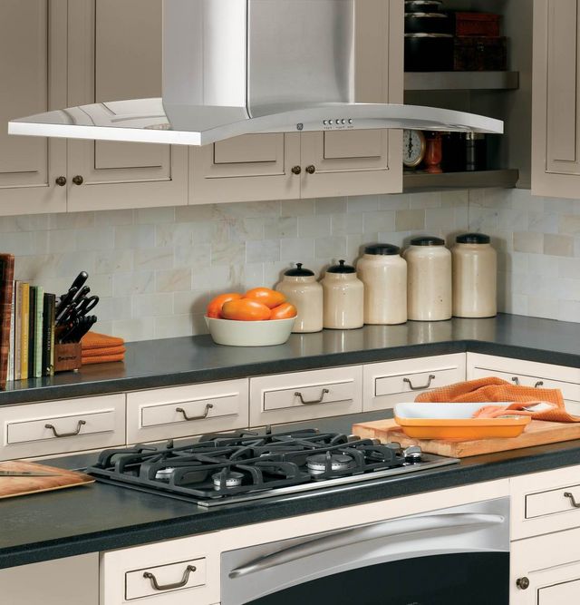 GE Profile™ 36" Stainless Steel Island Range Hood-8