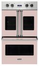 Viking® 7 Series 30" Blush Double Electric French-Door Wall Oven-0