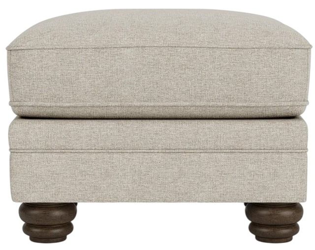 Flexsteel® Bexley Silver Driftwood Ottoman-1