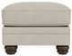 Flexsteel® Bexley Silver Driftwood Ottoman-1