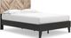 Signature Design by Ashley® Piperton 4-Piece Two-Tone Brown/Black Full Panel Platform Bed Set-1