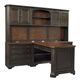 Aspenhome® Hampton 7-Piece Black Cherry Modular Desk-0