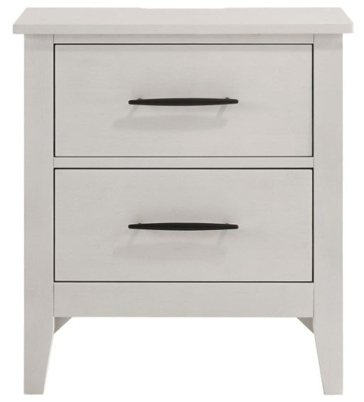 Intercon Andover White Nightstand-2