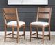 Legacy Classic Artisan's Place 2-Piece Monterey Pine/White Ladder Back Counter Stool Set-2