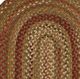 Capel Rugs Homecoming Evergreen 24" x 36" Oval Throw Rug-1
