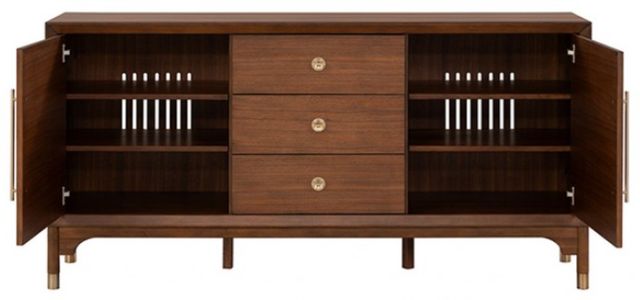 Furniture of America® Hepburne Walnut Server-2