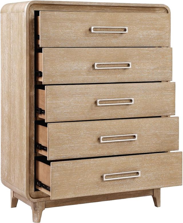 Mazin Furniture Wilshire Natural Oak Chest-2