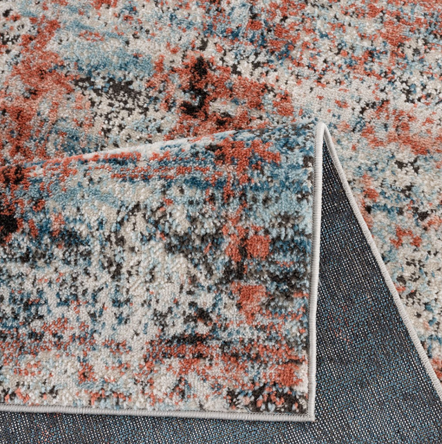 Olliix by Madison Park Newport Multi 6x9' Abstract Area Rug-1