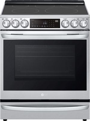 LG 30" PrintProof Stainless Steel Slide-In Electric Range