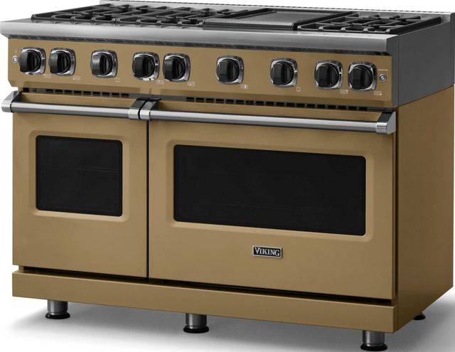 Viking® 7 Series 48" Golden Hour Pro Style Gas Range with Griddle-3