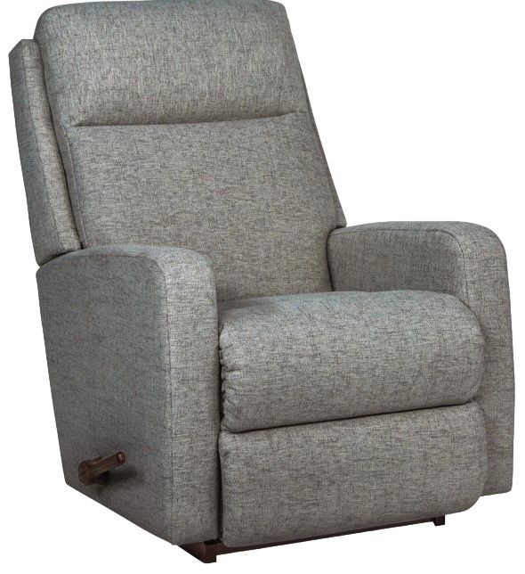 La-Z-Boy® Finley Smoke Manual Rocking Recliner-0