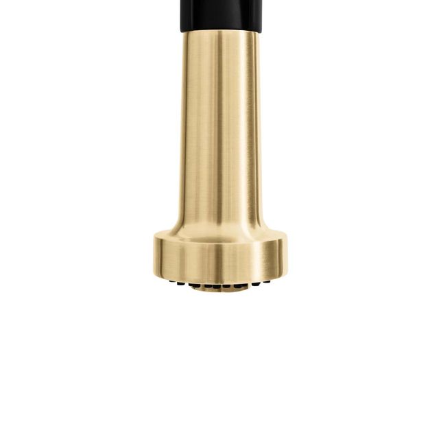 ZLINE Autograph Edition Matte Black Pull Down Spring Single Handle Kitchen Faucet-4