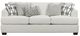 Fusion Furniture Contour Natural White 93" Sofa-0