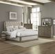 Liberty Furniture Town & Country Cream/Dusty Taupe Queen Upholstered Shelter Bed-2
