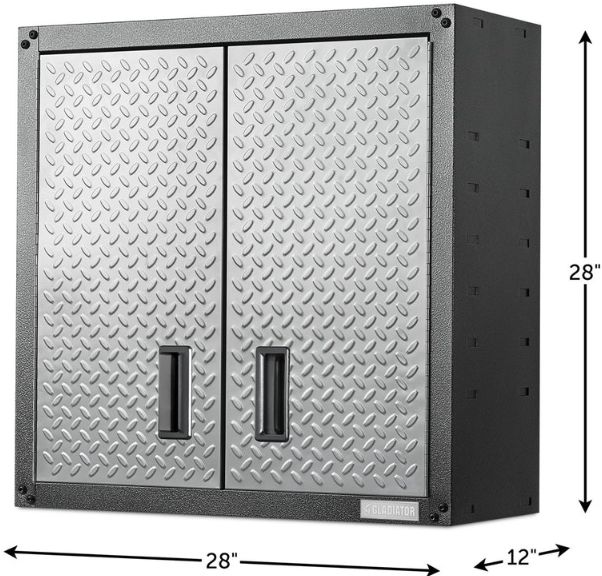Gladiator® Silver Tread Ready-To-Assemble Full-Door Wall Gearbox-2