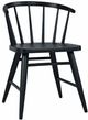 Jofran Inc. Archimedes/Fitz 7-Piece Black/Brown Dining Set-2