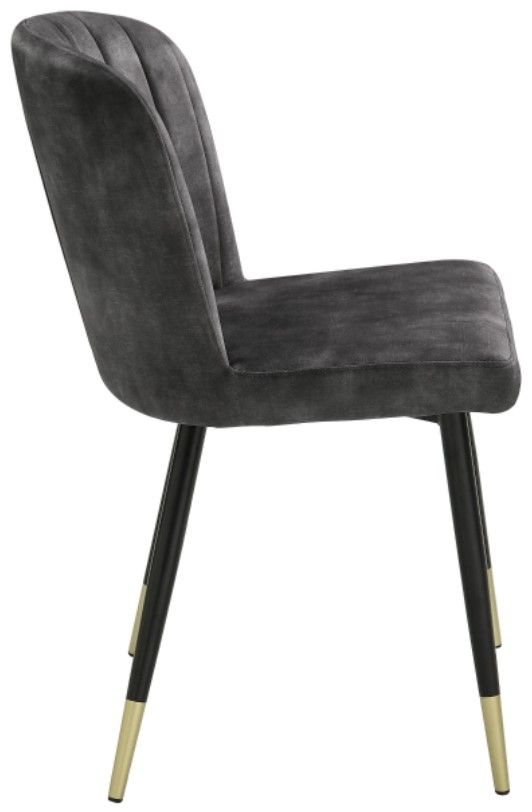 Homelegance® Clemente Black Dining Side Chair-3
