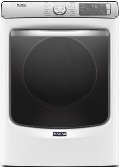 Maytag® 7.3 Cu. Ft. White Front Load Electric Dryer