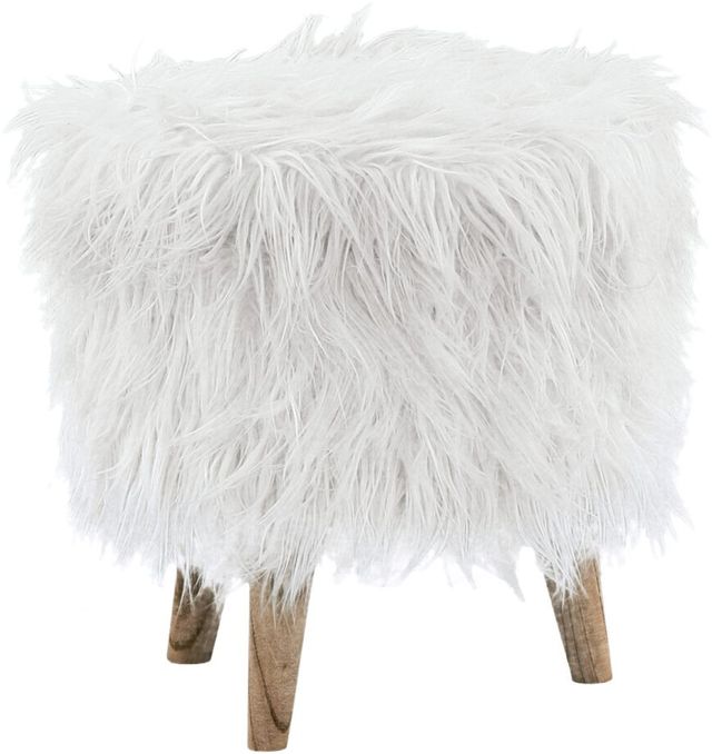 Signature Design by Ashley® Elson White Storage Ottoman-0
