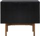 Armen Living Carnaby Black Brushed/Bronze Nightstand -3