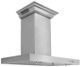 ZLINE 48" Stainless Steel Wall Mounted Range Hood with CrownSound® Bluetooth Speakers-1