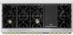 ZLINE Autograph Edition 60" Stainless Steel Pro Style Dual Fuel Range with Polished Gold Accents-2