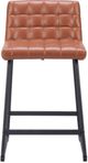 Zuo® Modern Pago Brown Counter Stool-2