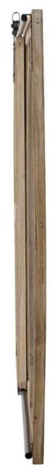 A & B Home Brown Chalkboard and Magnet Message Board-4