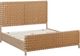 Modus Furniture Dorsey Ginger/Granola Full Woven Panel Bed-4