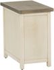 Coast2Coast Home™ Belsey Brown Side Table with Cream Base-5
