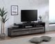 Crown Mark Remington Black TV Stand-1