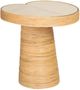 TOV Furniture Felicia Lilypad Glass Top Nesting Table with Natural Base-3