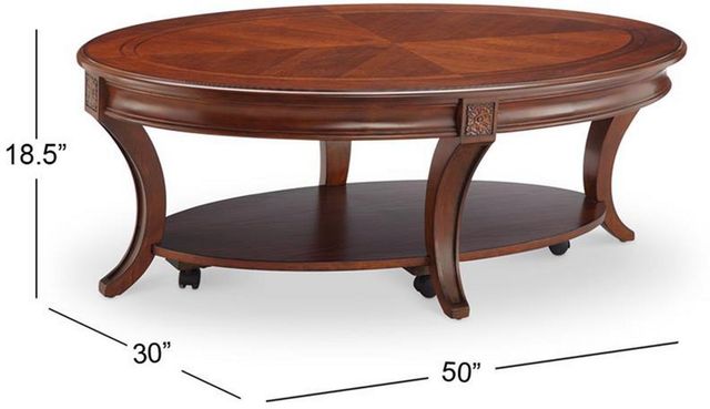 Magnussen Home® Winslet Cherry Cocktail Table-1
