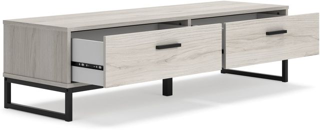 Signature Design by Ashley® Socalle Natural Storage Bench with Coat Rack-3
