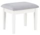 Coaster® Regina 3-Piece White Vanity Table Set-4
