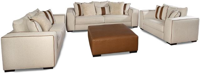 Inspired Home 340 Pissaro Sand Loveseat-1